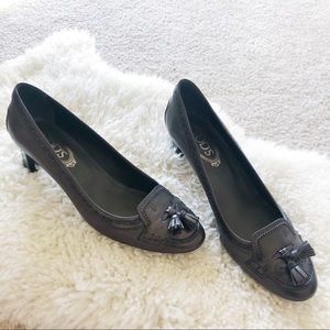 New TOD’S Leather Pumps Heels